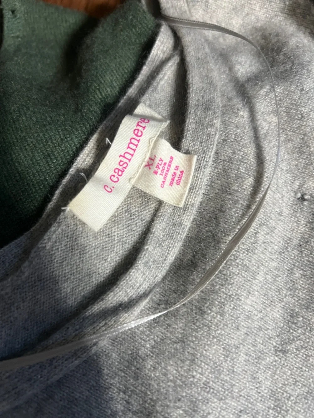 Damaged Cashmere Wool Upcycle Lot - Picture 3 of 6